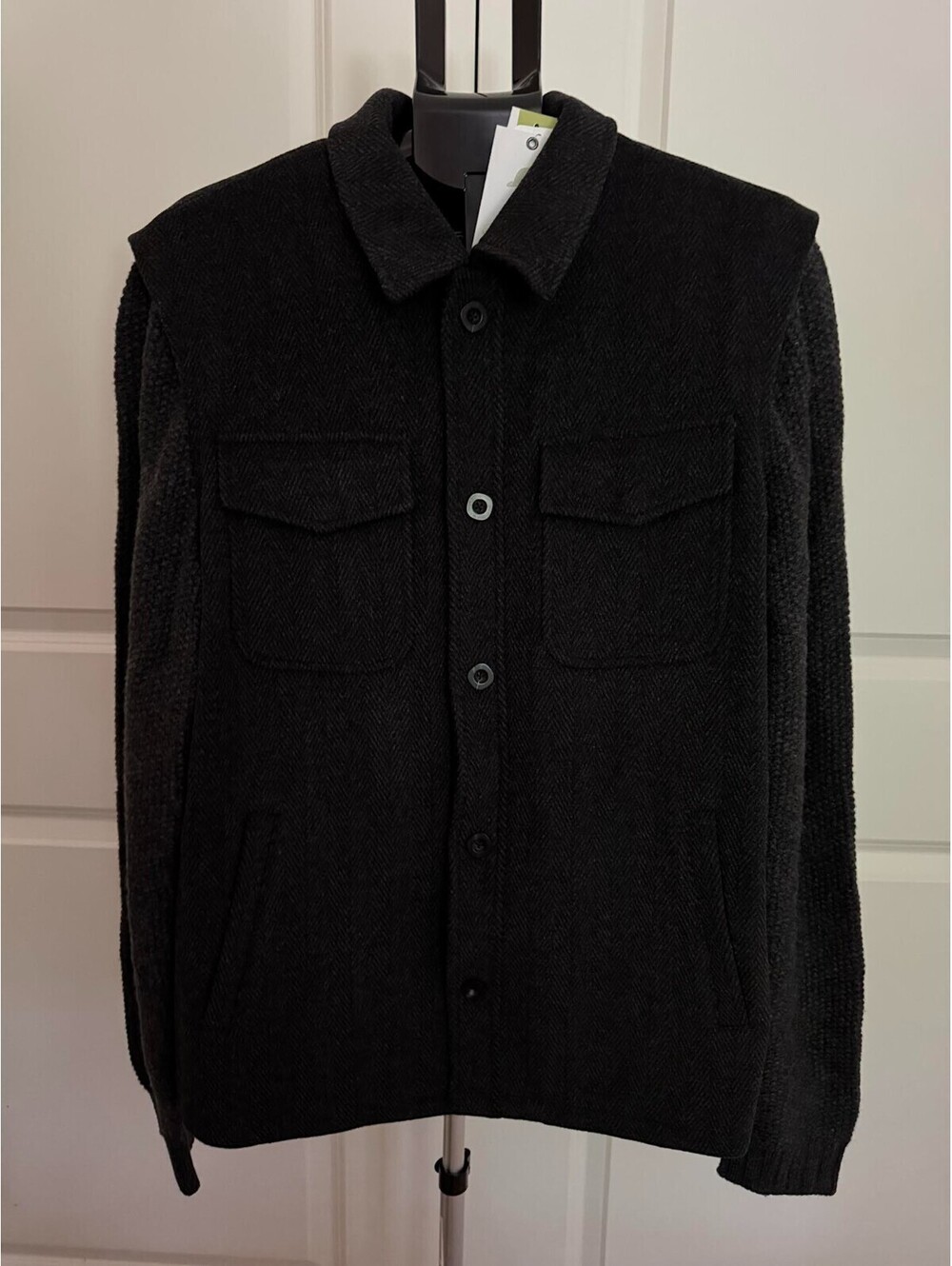 Men’s Robert Graham Prof. Hinkle Coat Jacket, Black, L, NWT